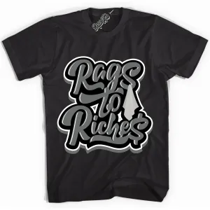 Iron Grey 1s Sneaker Shirt Rags To Riches Graphic