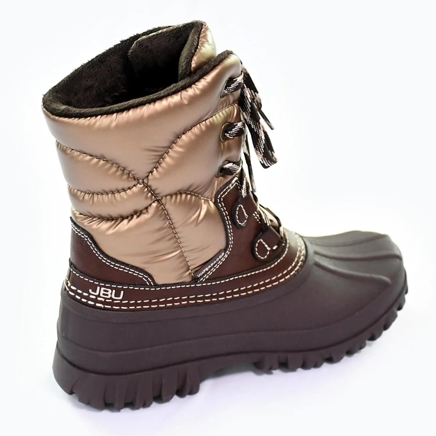JBU Women's Canyon Waterproof Fashion Mid Calf Boot