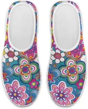 JoyLamoria Hummingbird Sneakers Low Top Flats Loafer Lightweight Walking Travel Shoes Girls 2025 Fashion Boat Shoes