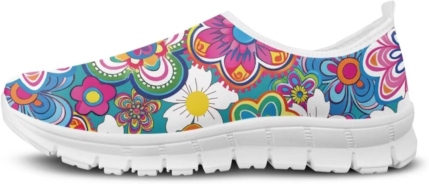 JoyLamoria Hummingbird Sneakers Low Top Flats Loafer Lightweight Walking Travel Shoes Girls 2025 Fashion Boat Shoes
