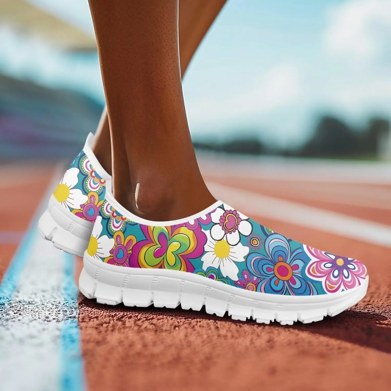 JoyLamoria Hummingbird Sneakers Low Top Flats Loafer Lightweight Walking Travel Shoes Girls 2025 Fashion Boat Shoes