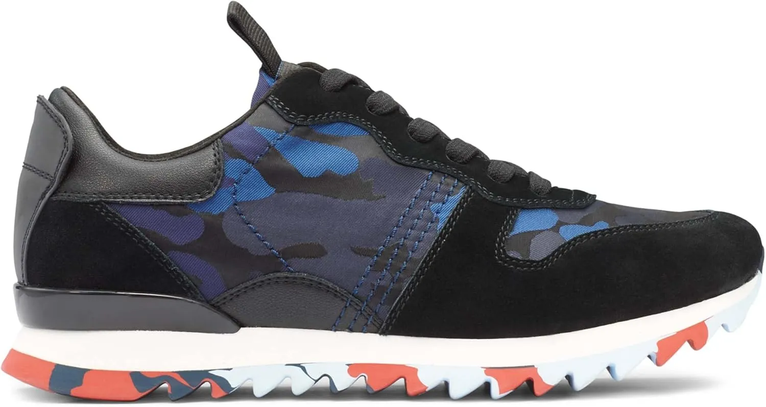 Karl Lagerfeld Paris Men's Camo Sawtooth Speckle Sole Sneaker