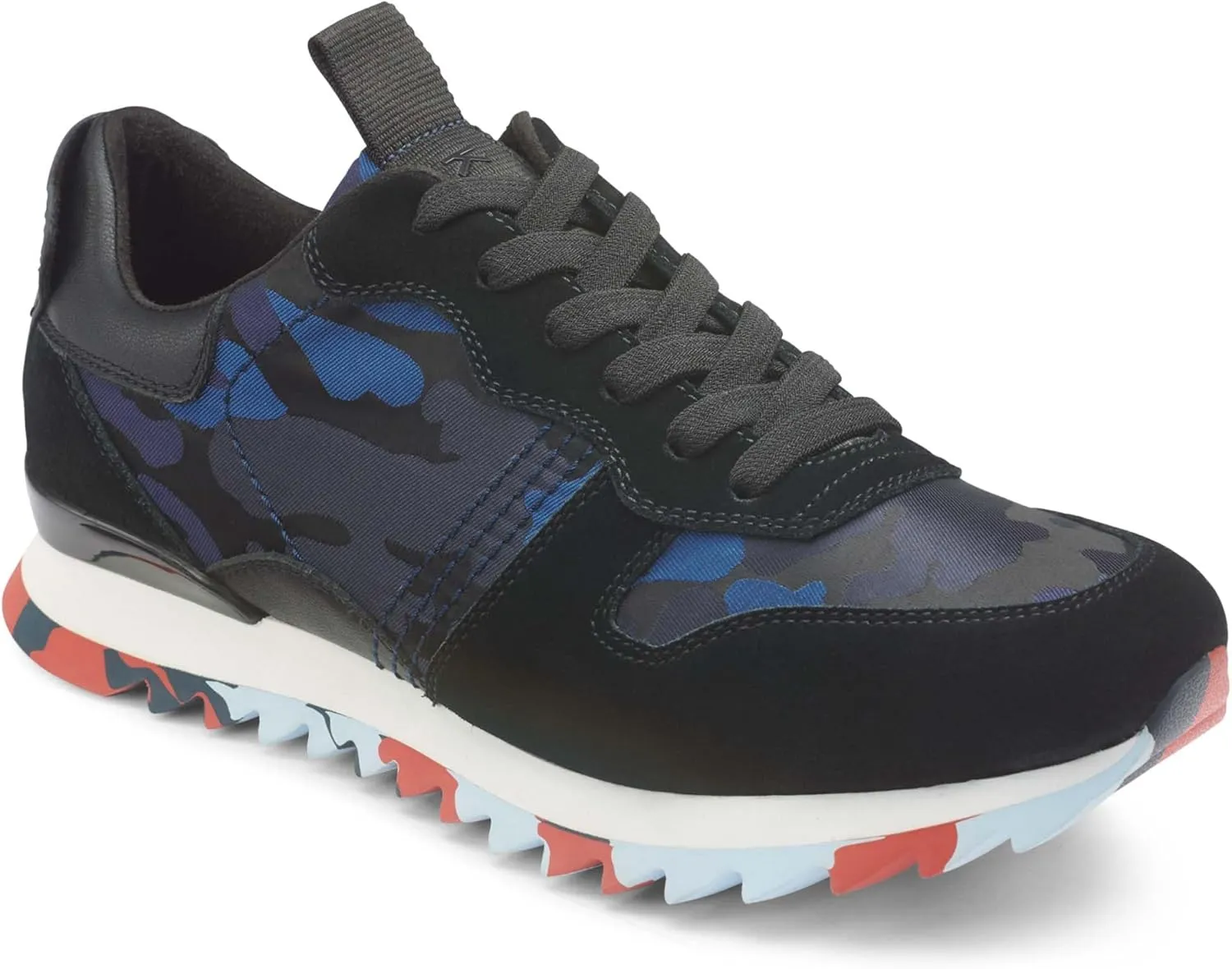 Karl Lagerfeld Paris Men's Camo Sawtooth Speckle Sole Sneaker