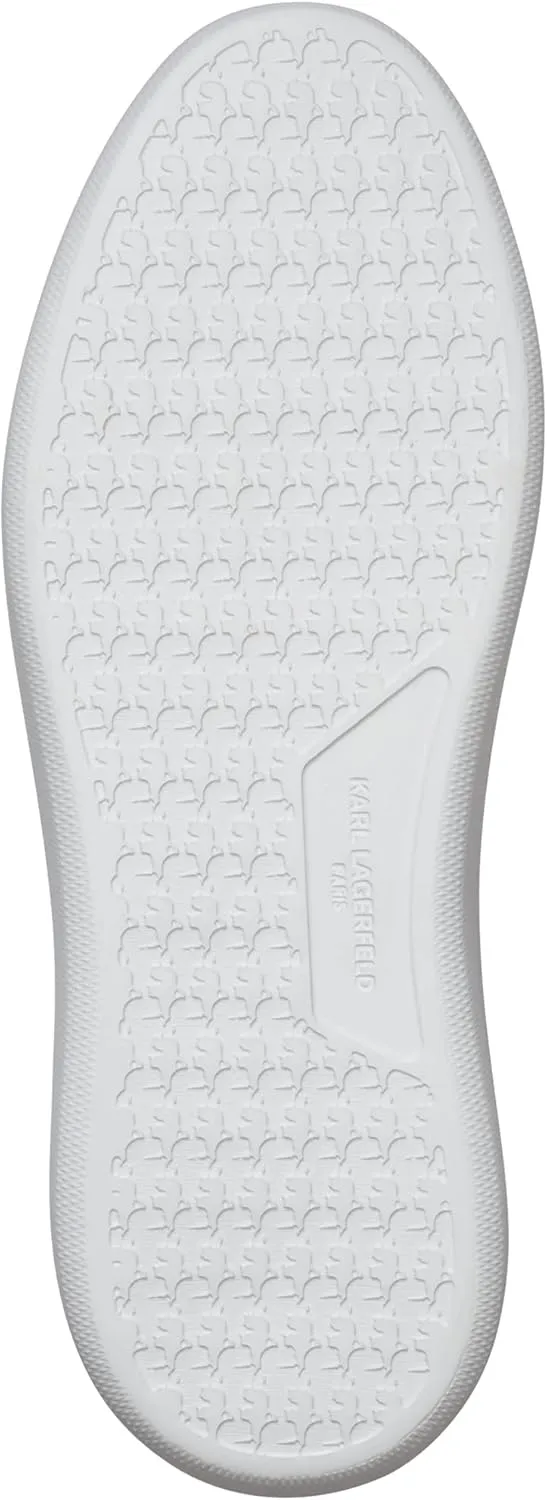Karl Lagerfeld Paris Men's Everyday Essential Leather Sneaker