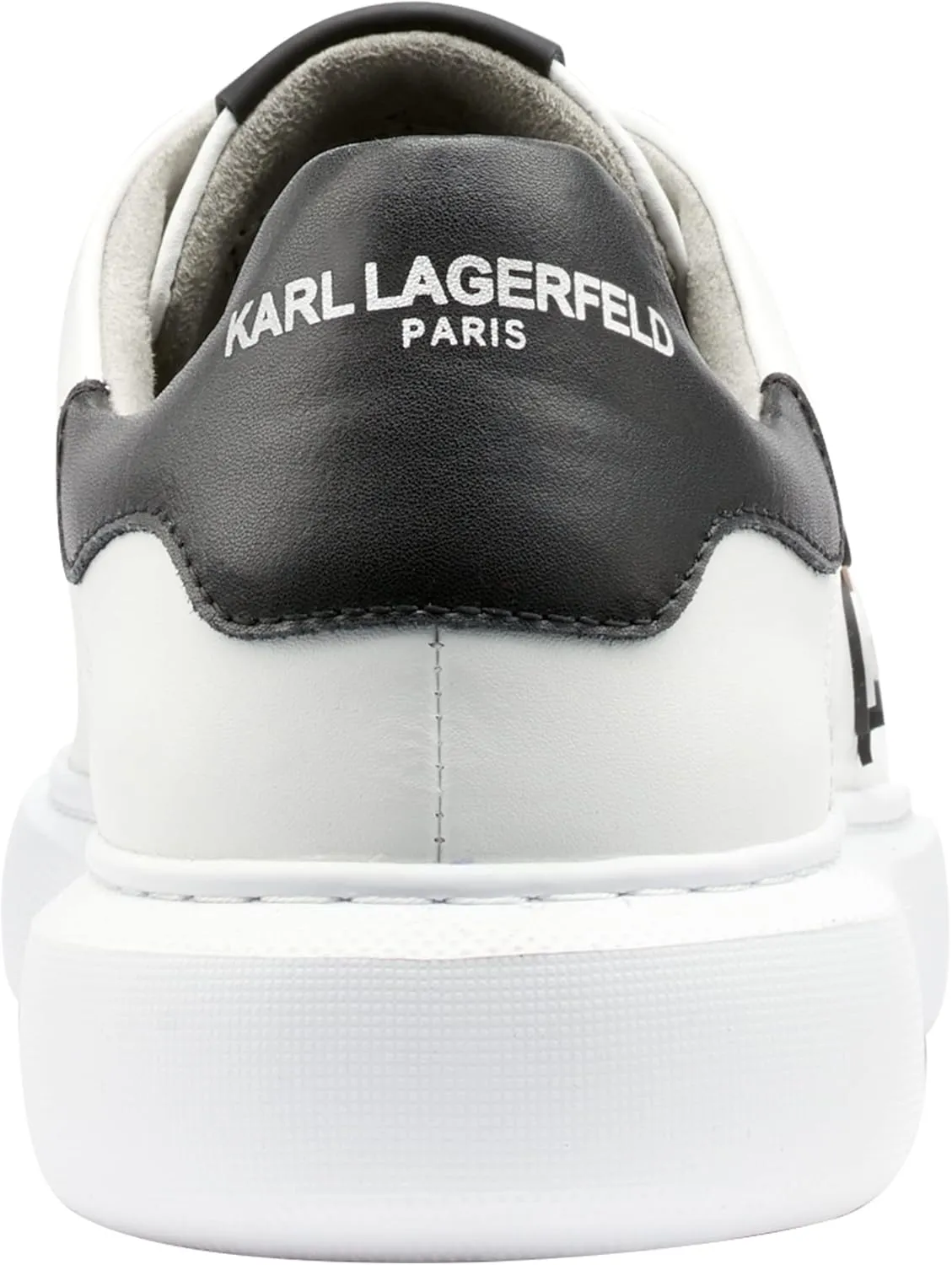 Karl Lagerfeld Paris Men's Everyday Essential Leather Sneaker