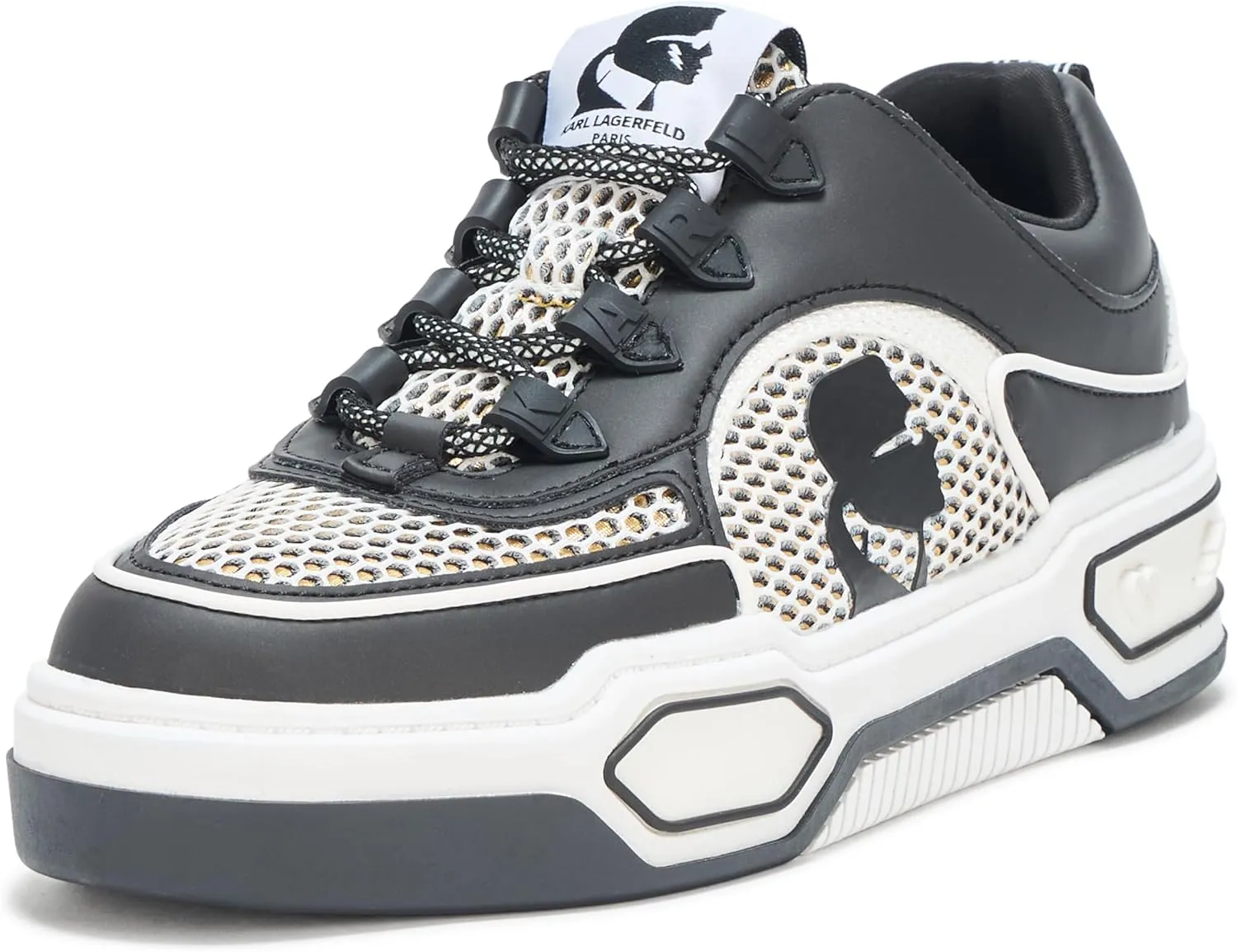 Karl Lagerfeld Paris Women's Colden Everyday Lace Up Sneaker