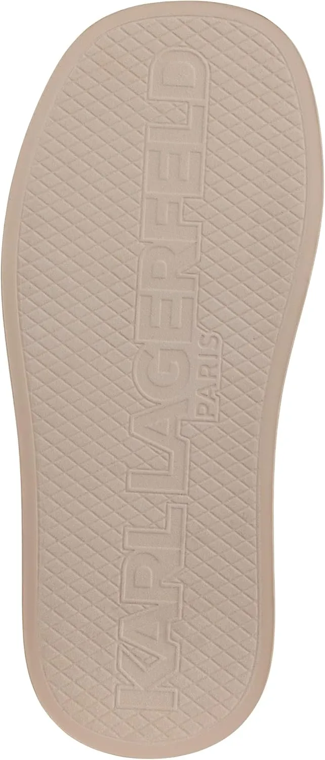 KARL LAGERFELD Women's Cushioned Insole Everyday Ohare-Platform Slide Sandal