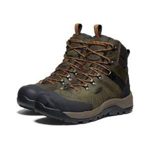 Keen Men's Mid Revel IV Polar Boot Dark Olive/Marmalade 1027721