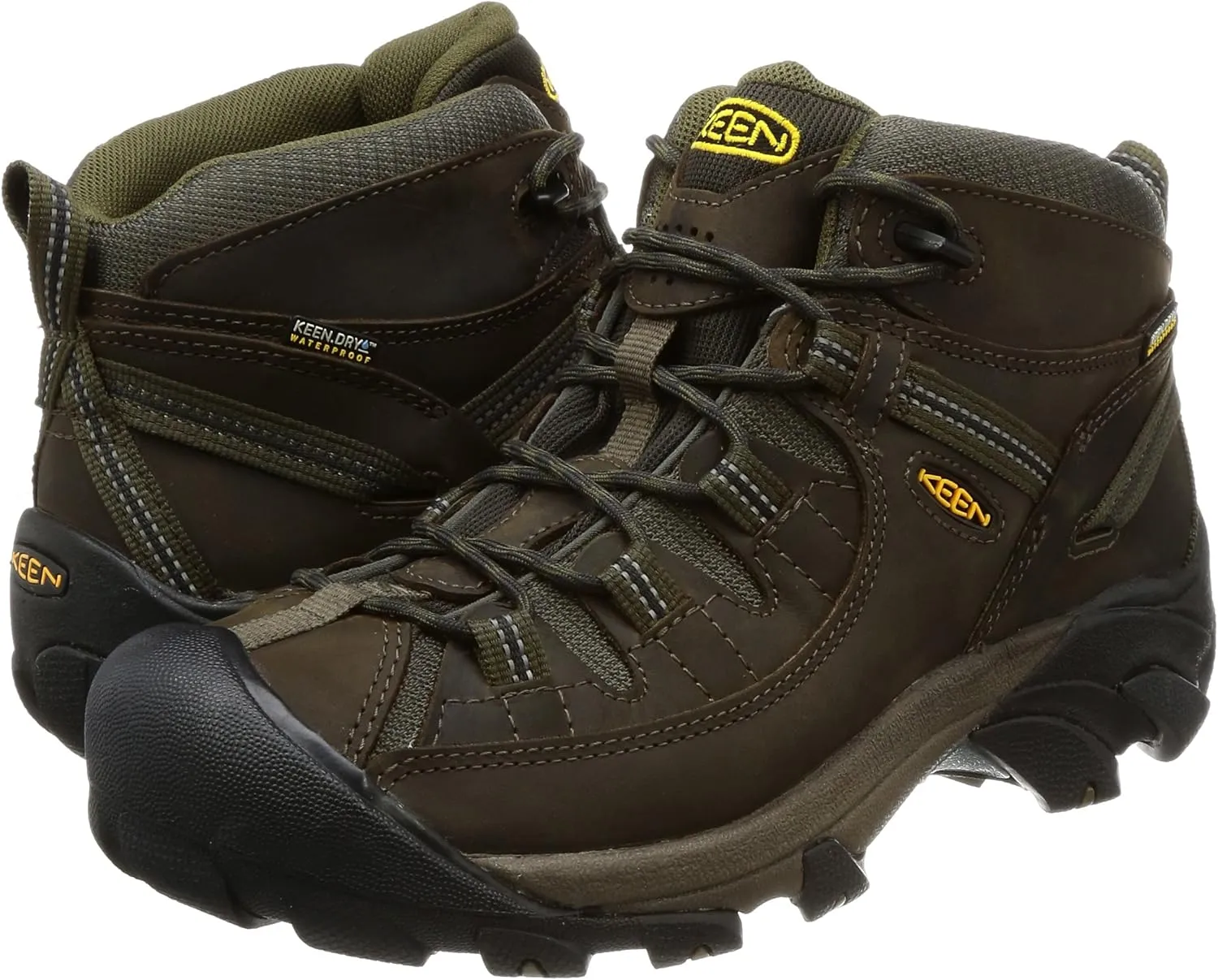 KEEN Men's Targhee II Mid Height Waterproof Hiking Boot