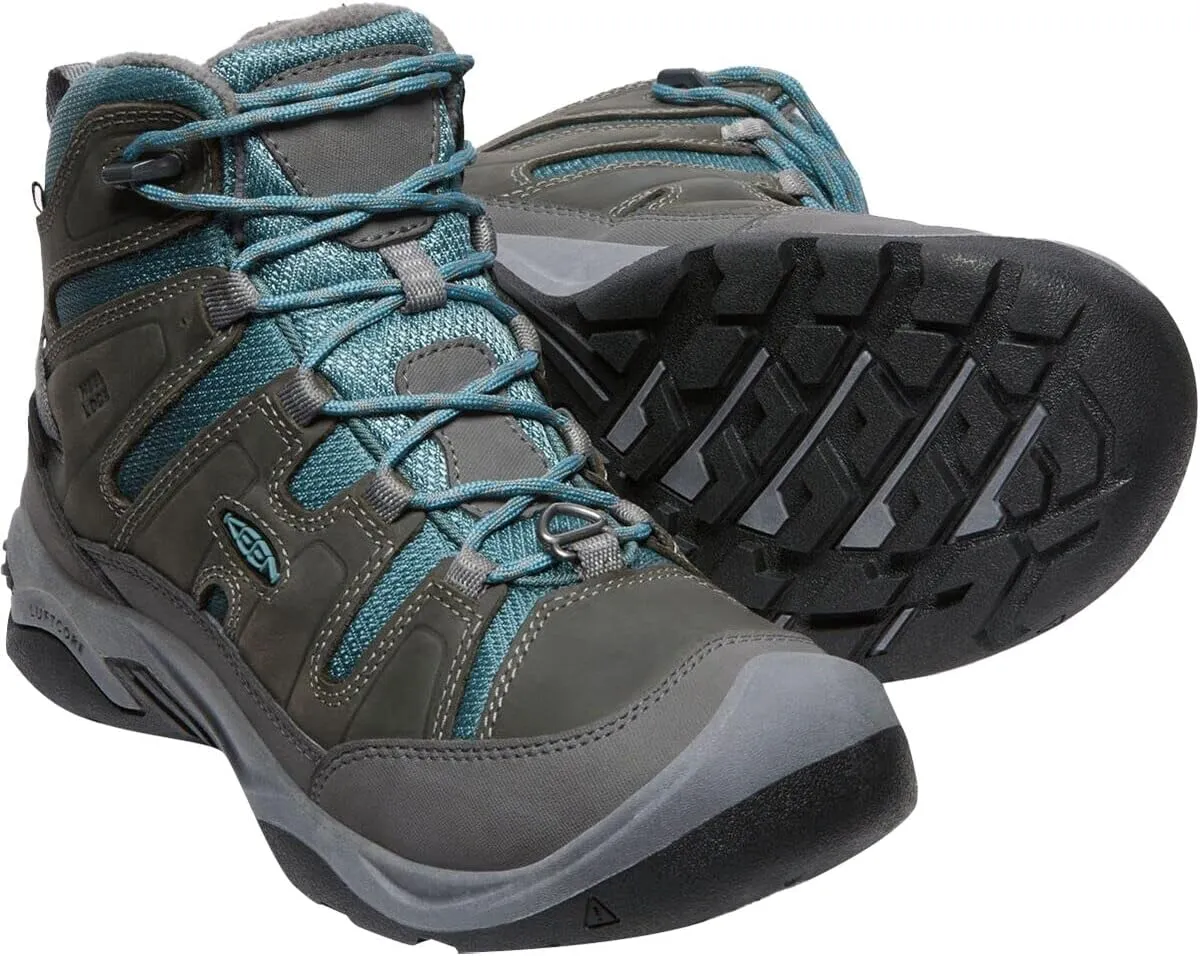 KEEN Women's Circadia Mid Heigh Polar Insulated Waterproof Hiking Boots