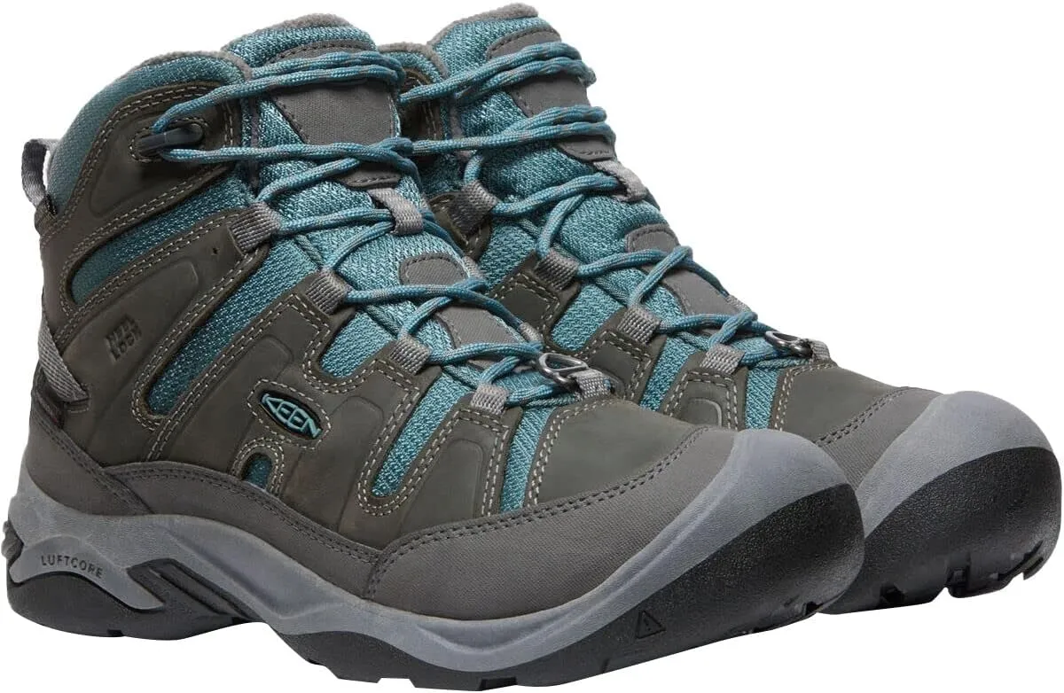 KEEN Women's Circadia Mid Heigh Polar Insulated Waterproof Hiking Boots