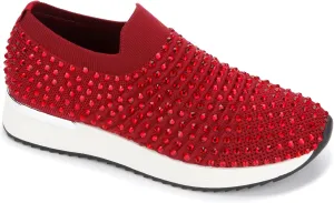 Kenneth Cole REACTION Women's Cameron Sneaker, Brick, 5.5 Wide