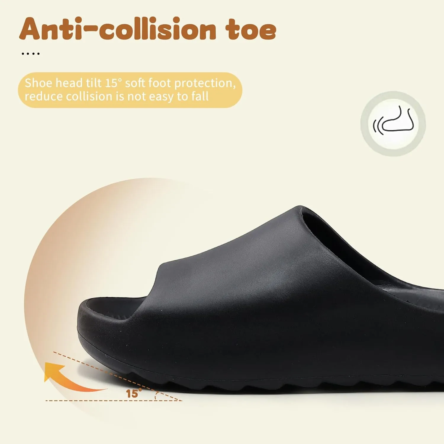 Kids Cloud Slides Slippers For Girls Boys,Pillow House Slippers Non-Slip Super Soft Quick Drying Shower Cushioned Slides Bathroom Thick Sole Sandals Indoor Outdoor Slippers