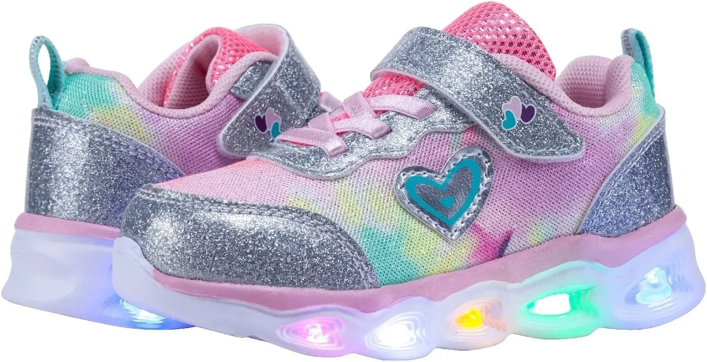 Kids Led Shoes Toddler Girls Fashion Light Up Sneaker