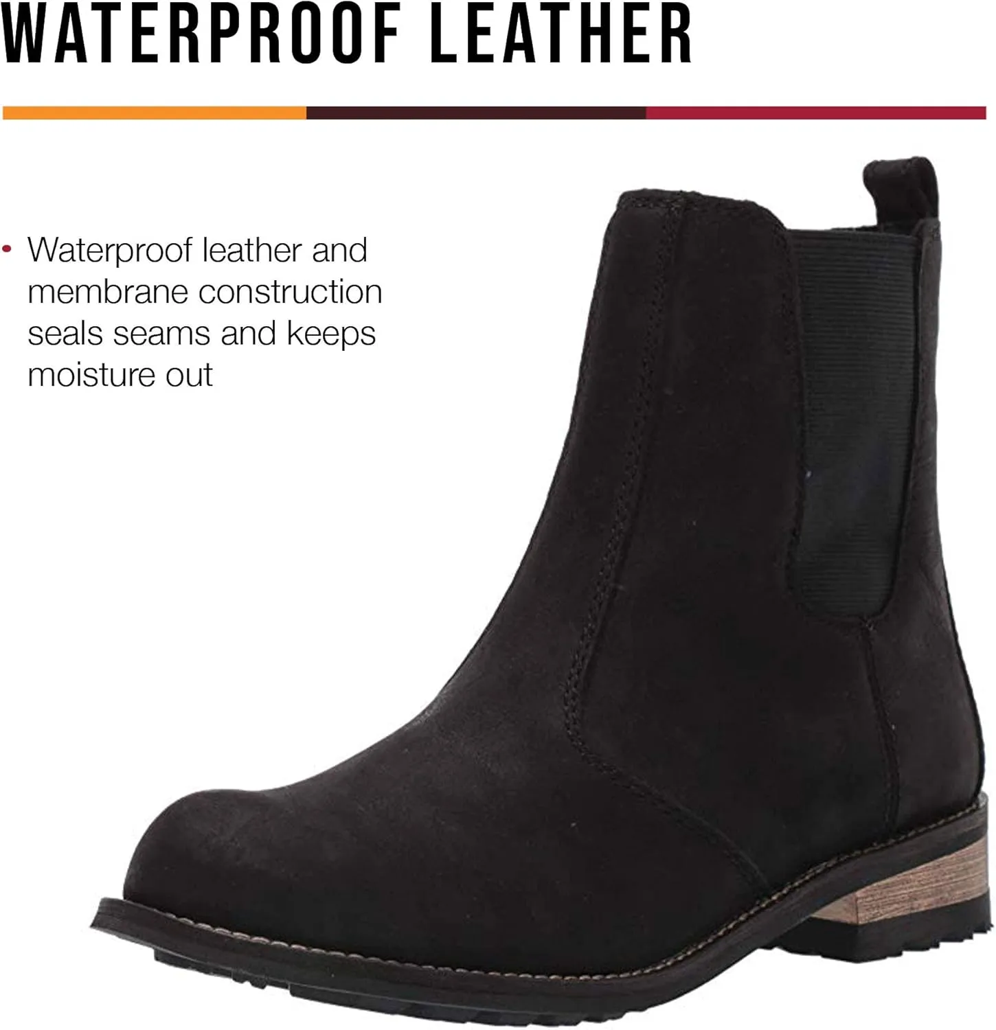 Kodiak Women's 5-inch Alma Water-Resistant Chelsea Boot