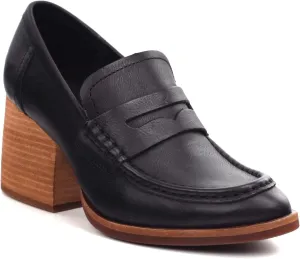 KORK-EASE Women's Modeste Heeled Penny Loafer