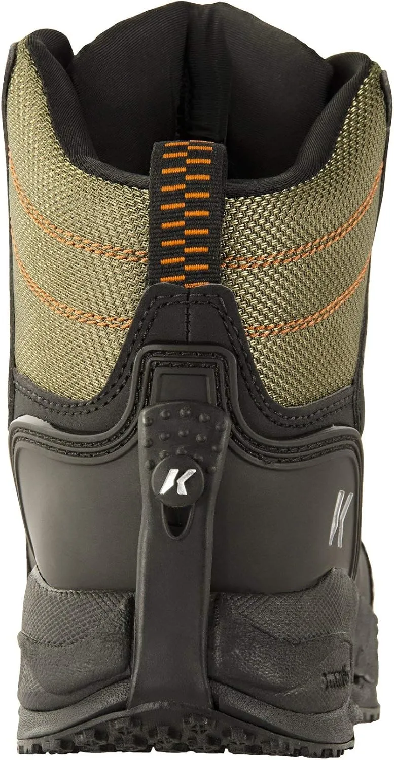 Korkers Greenback Wading Boots - Packed with the Essentials - Includes Interchangeable Felt and Kling-On Soles