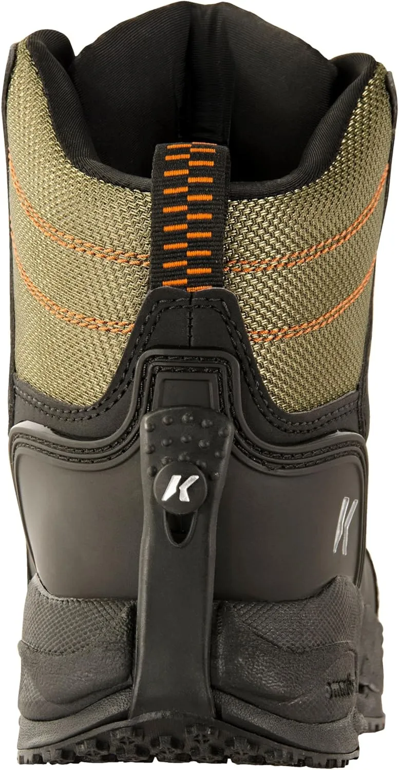 Korkers Greenback Wading Boots - Packed with the Essentials - Includes Interchangeable Felt and Kling-On Soles