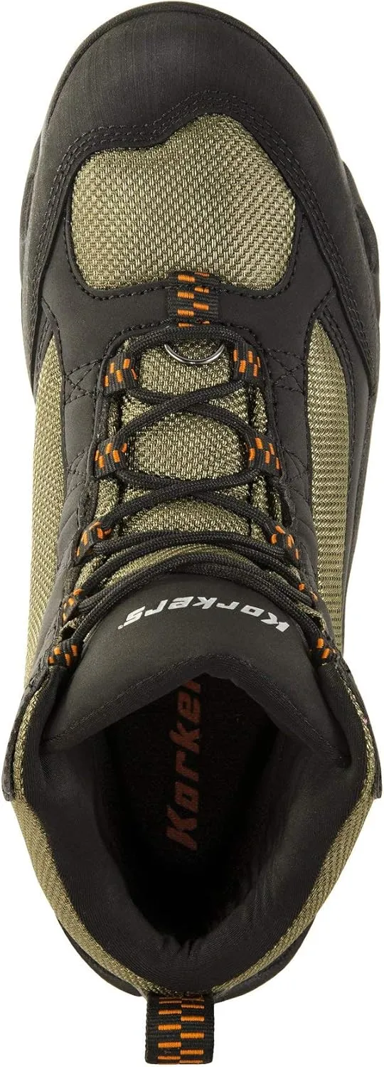 Korkers Greenback Wading Boots - Packed with the Essentials - Includes Interchangeable Felt and Kling-On Soles