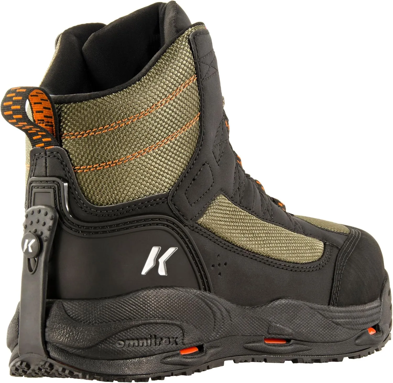 Korkers Greenback Wading Boots - Packed with the Essentials - Includes Interchangeable Felt and Kling-On Soles