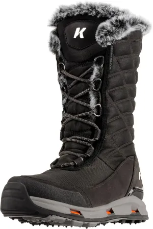 Korkers Women's South Lake Winter Boots - Extra Cozy and Waterproof - Includes Interchangeable TrailTrac Sole