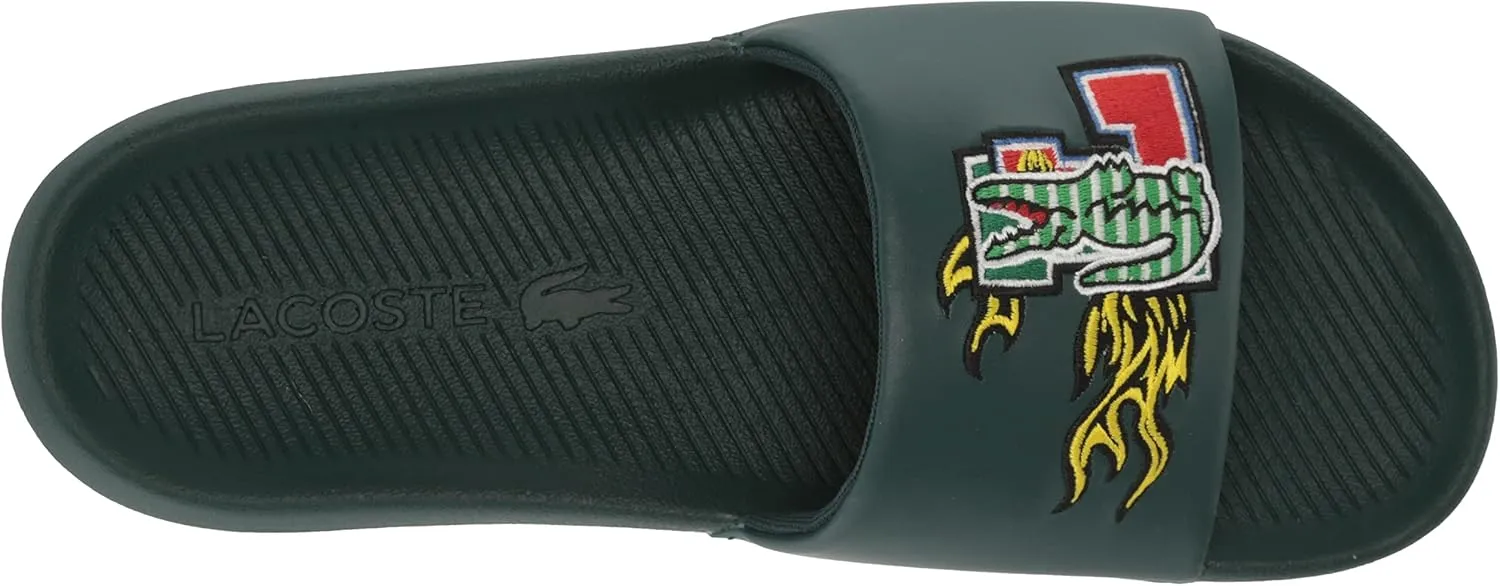 Lacoste Women's Croco Slide Sandal