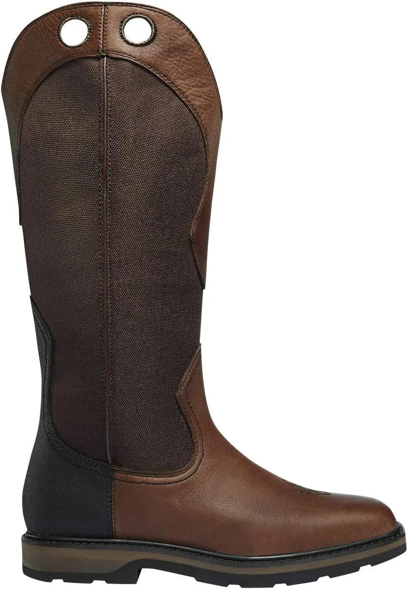 LaCrosse Snake Country 17" Snake Boots for Men - Pull-On, Non-Insulated, Prairie Outsole for Traction