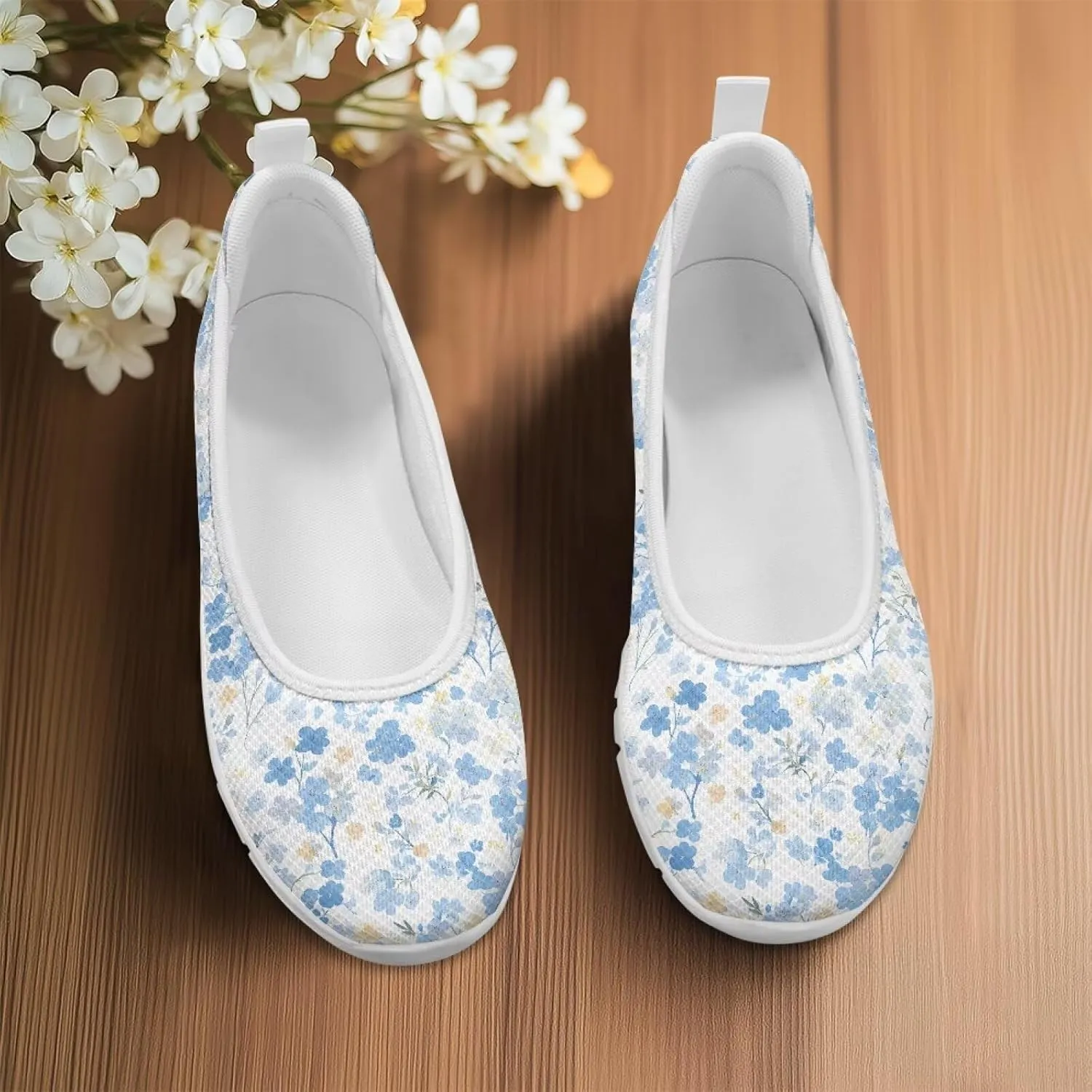Ladies Slip on Loafer Shoes Womens Flats Dress Clothes Shoes Ballet Pregnant Walking Work Casual Comfortable