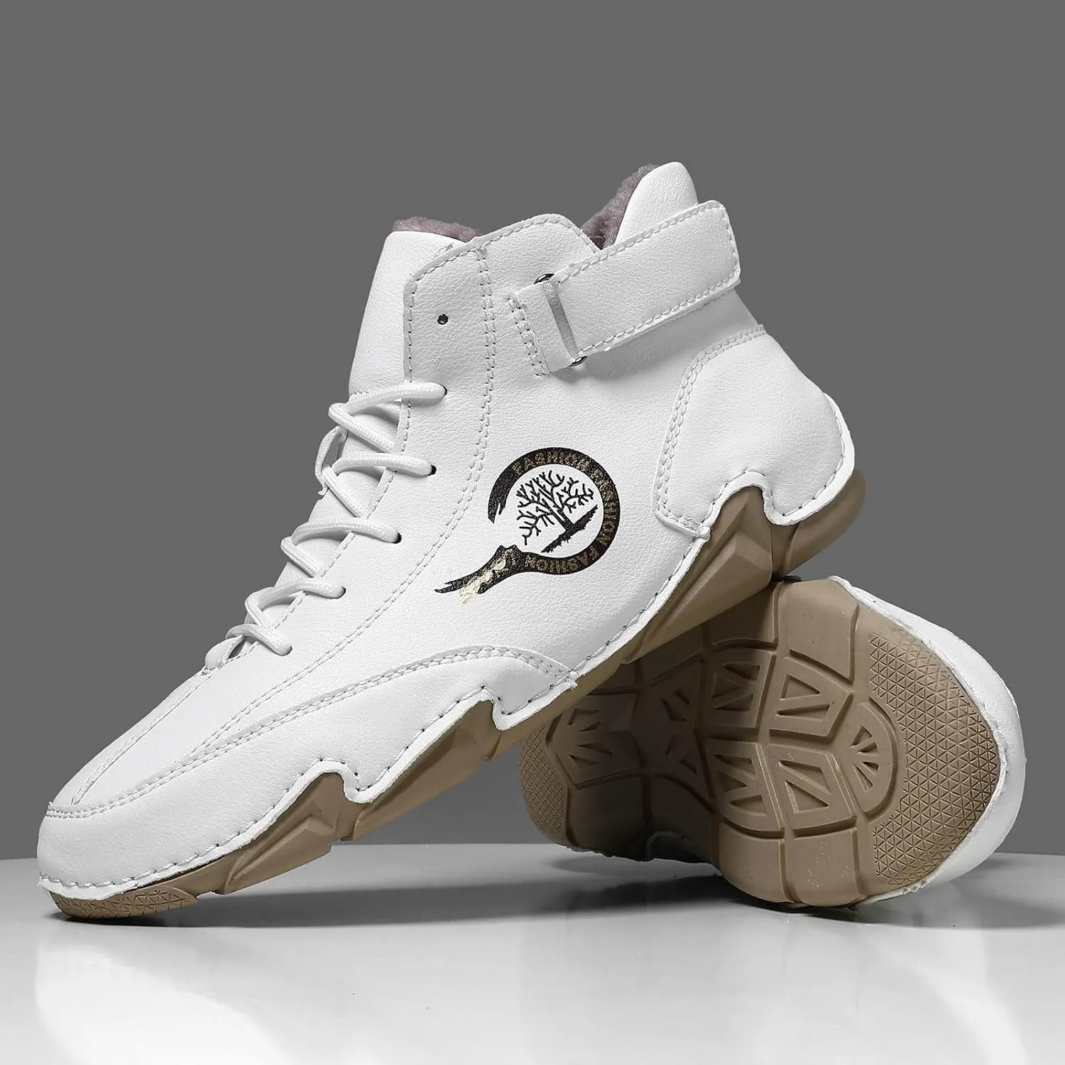 Lightweight Shoes Winter Pull On Outwear Fashionable Classic Short Boots PU Breathable Cool Boots