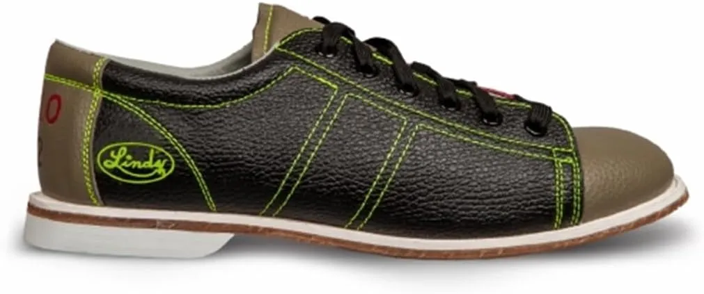 Linds Mens 300 Classic Glow Rental Bowling Shoes - Laces 7 1/2
