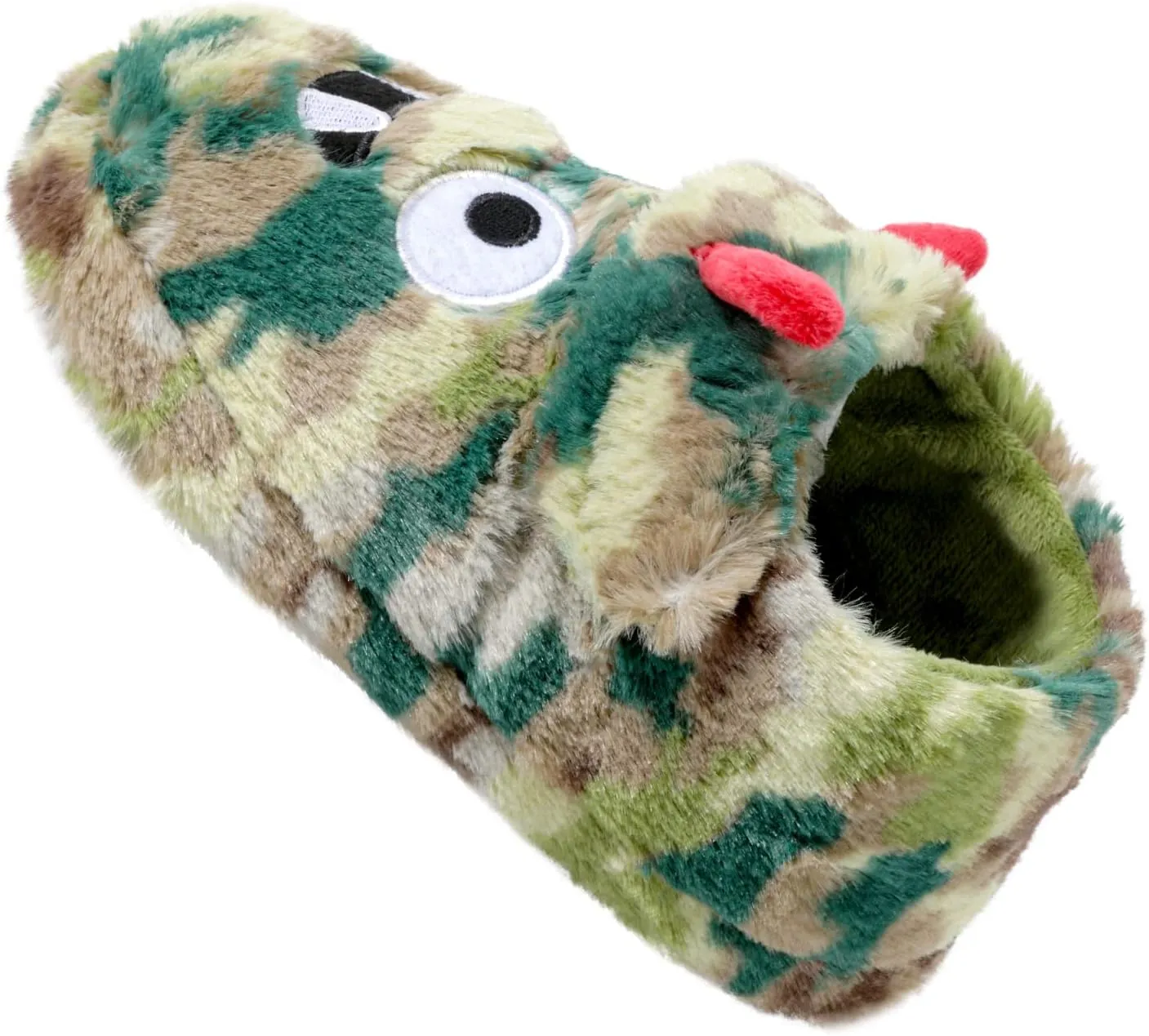 Little Kids Big Boys House Slippers, Kids Warm Slip On Home Slippers with Soft Memory Foam Cute Winter Nonslip Indoor Shark Dinosaur Soccer Dog Slippers
