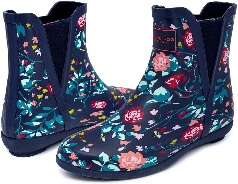 LONDON FOG Women's Piccadilly Rain Boot