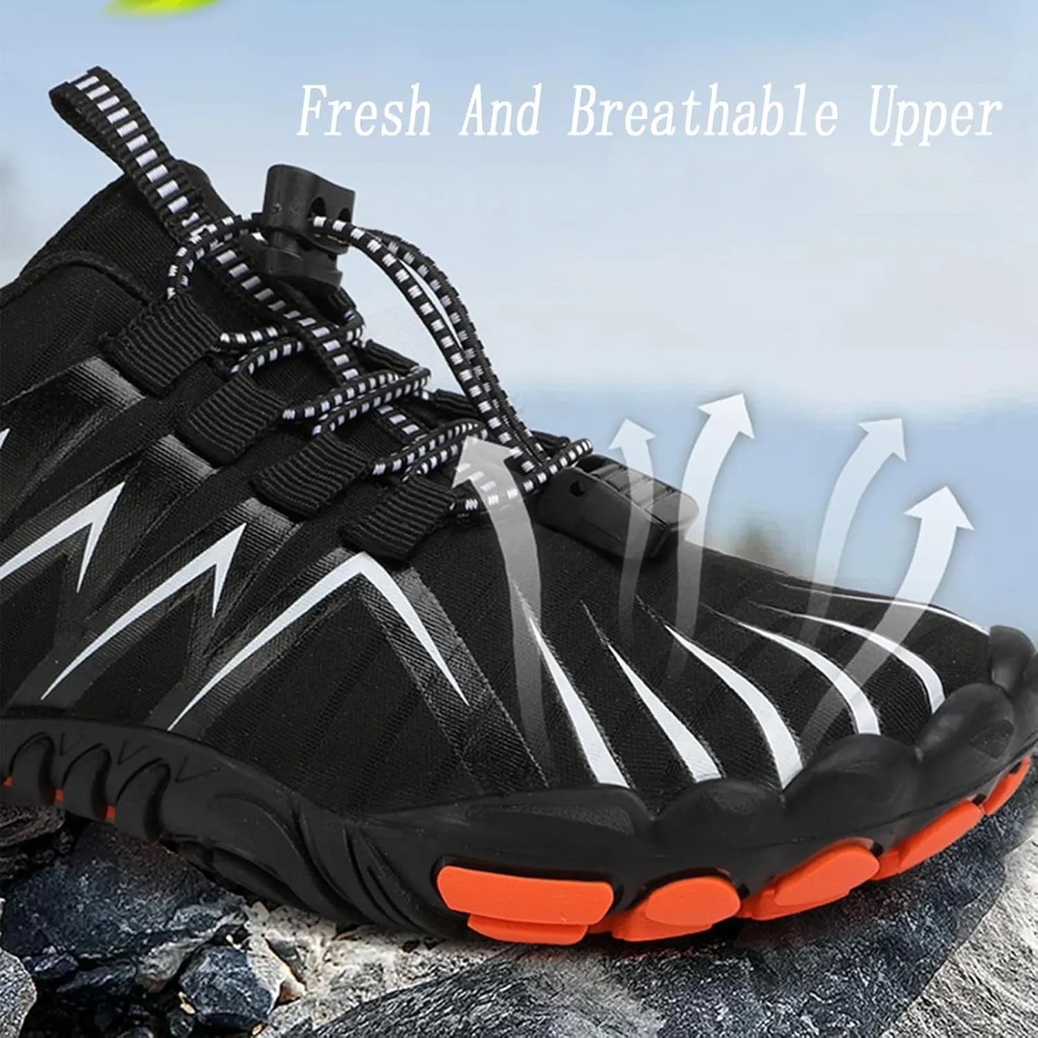 LOSD Hike Barefoot Womens, Footwear Barefoot Shoes Women, Non-Slip Breathable Quick Dry Barefoot Shoes