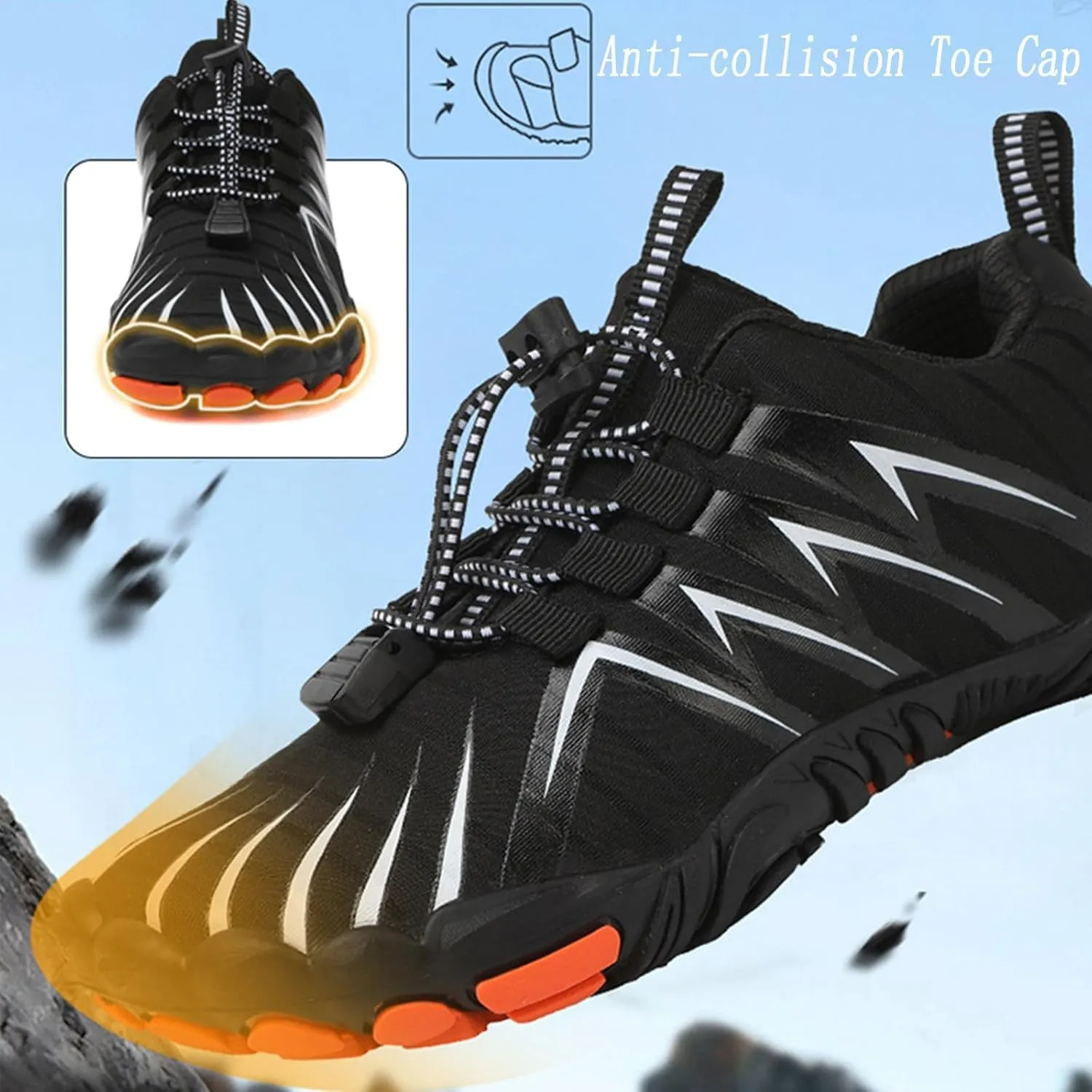 LOSD Hike Barefoot Womens, Footwear Barefoot Shoes Women, Non-Slip Breathable Quick Dry Barefoot Shoes