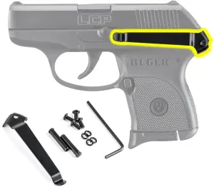 Low Profile Slim Gun Belt Clip - IWB Minimalist Concealed Carry Stealth Holster