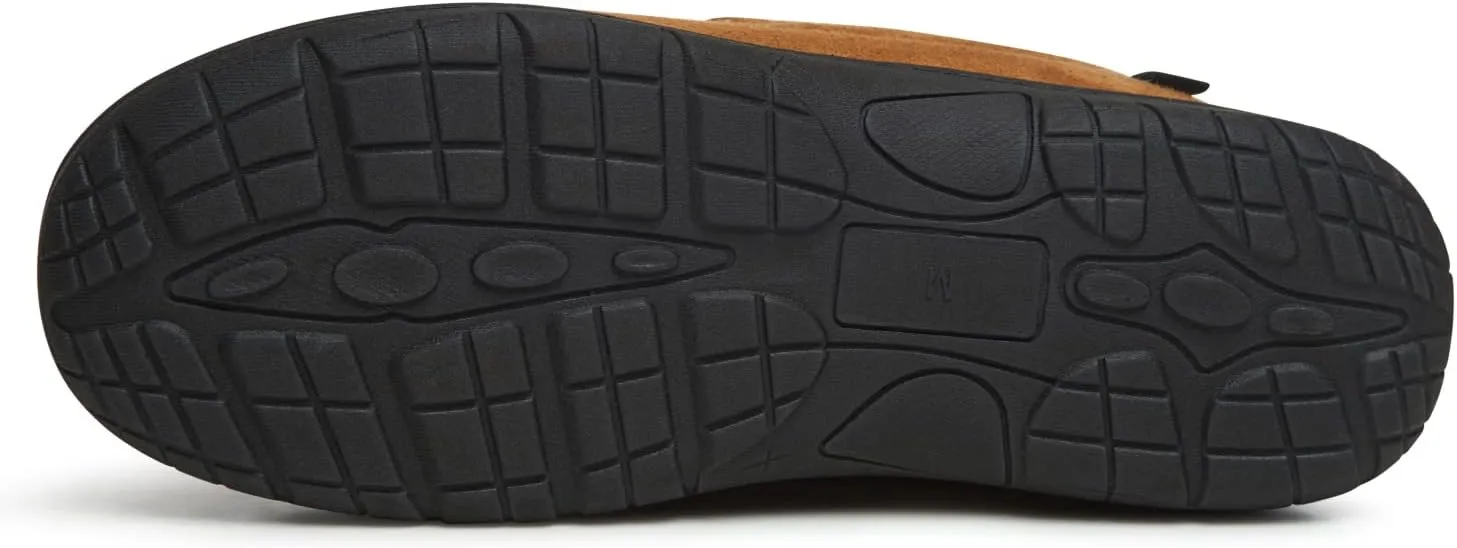 Lucky Brand Men's Micro Suede Moccasin Loafer Slippers