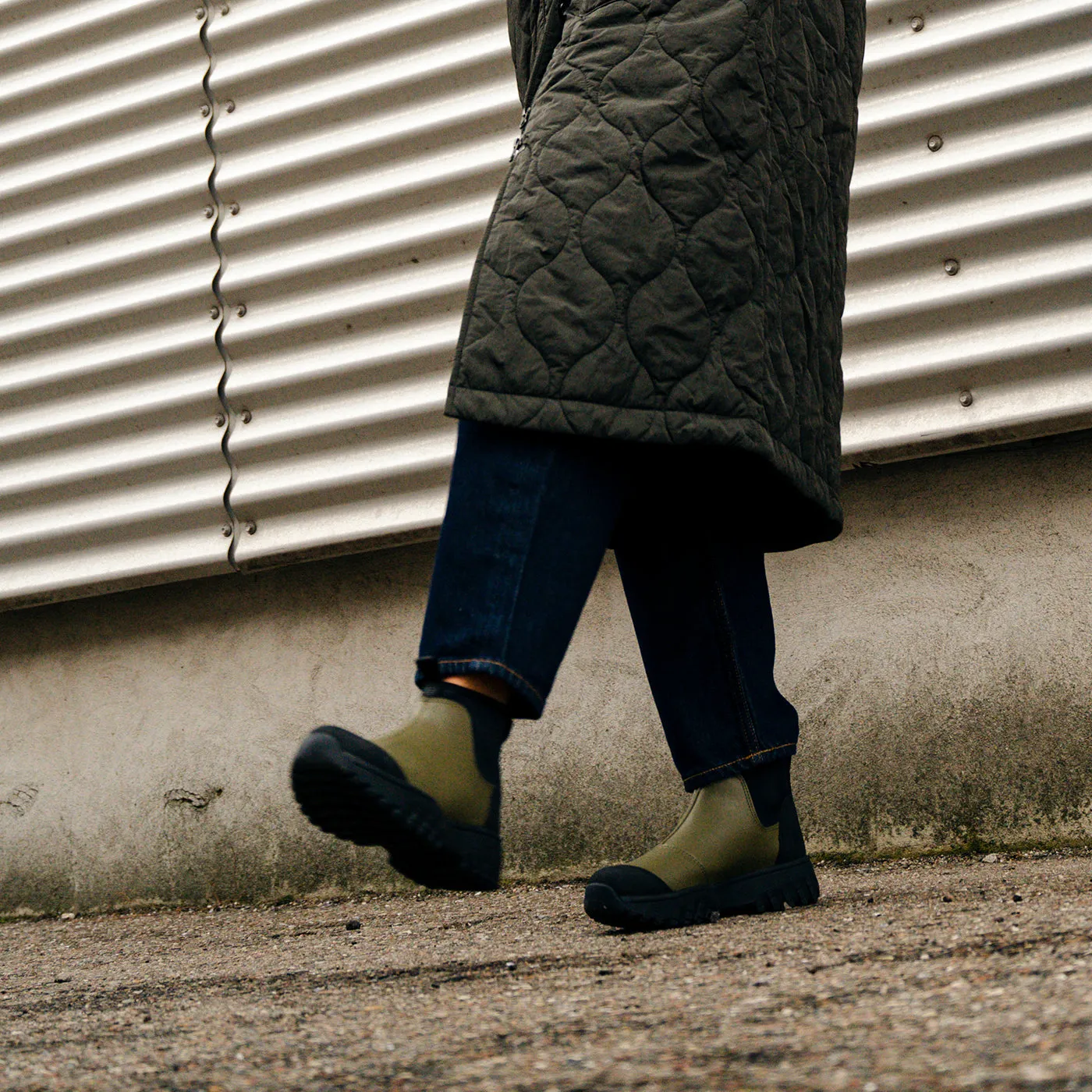 Magda Low Waterproof - Dark Olive