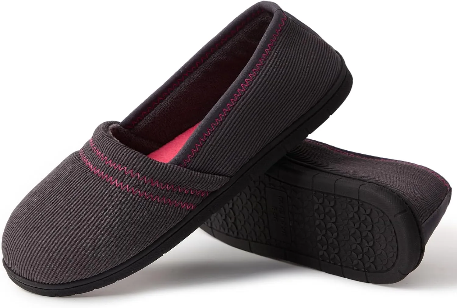 Magtoe Lightweight Home Shoes for Women Closed Back Memory Foam Indoor Slippers Shoes Non-Slip