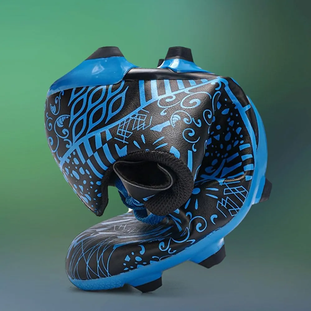 Maylrvjv Men's High Top Soccer Cleats Boys Football Boots Breathble Shock Absorbing Multi-Ground Competition Training Futsal Sneakers