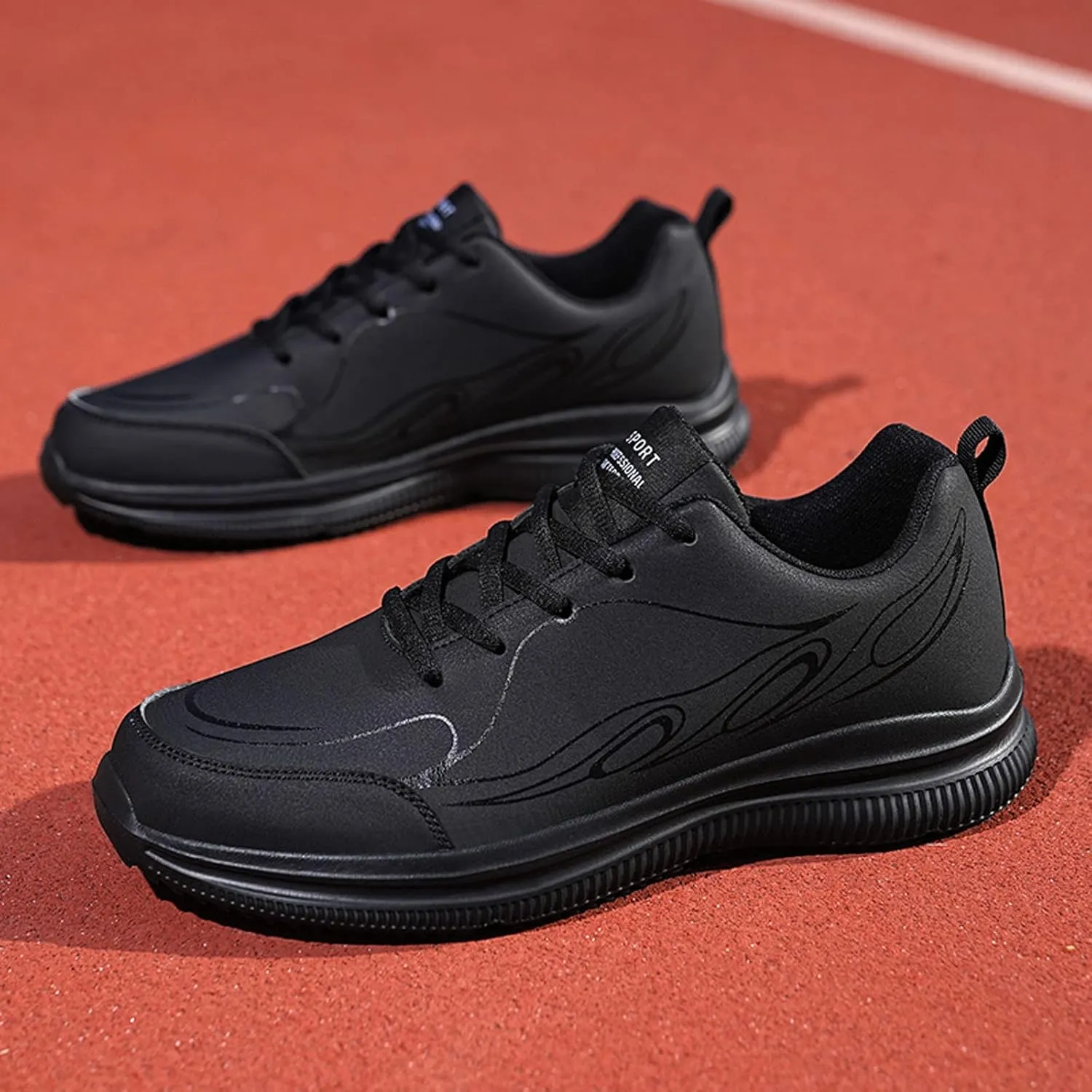Men's Breathable Stretch Workout Shoes Casual Sneaker Mesh Breathable Walking Shoe Sport Jogging Walking Shoes