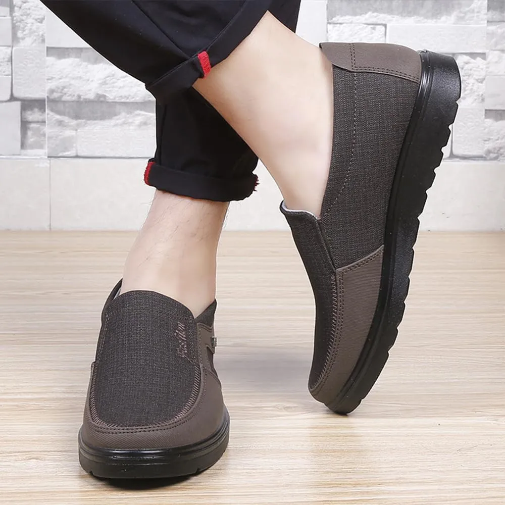 Men's Casual Loafer Breathe Business Slip On Non-Slip Soft Sole Shoe Comfort Lightweight Driving Travel Walking Flat