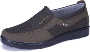 Men's Casual Loafer Breathe Business Slip On Non-Slip Soft Sole Shoe Comfort Lightweight Driving Travel Walking Flat