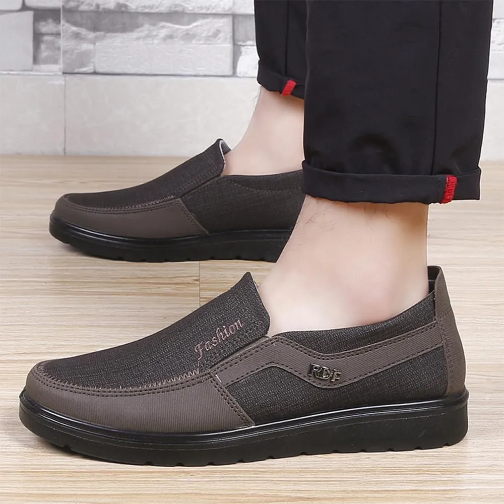 Men's Casual Loafer Breathe Business Slip On Non-Slip Soft Sole Shoe Comfort Lightweight Driving Travel Walking Flat