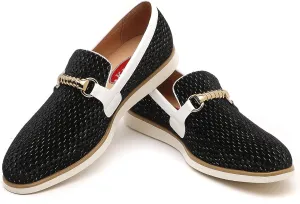 Men's Casual Loafers & Slip On Shoes Daily Commuting Comfortable Canvas Shoes Lightweight Non-Slip Walking Penny Shoes for Men