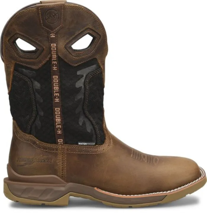 Men's Double H 11" Phantom Rider Zenon Waterproof Square Soft Toe Work Boot