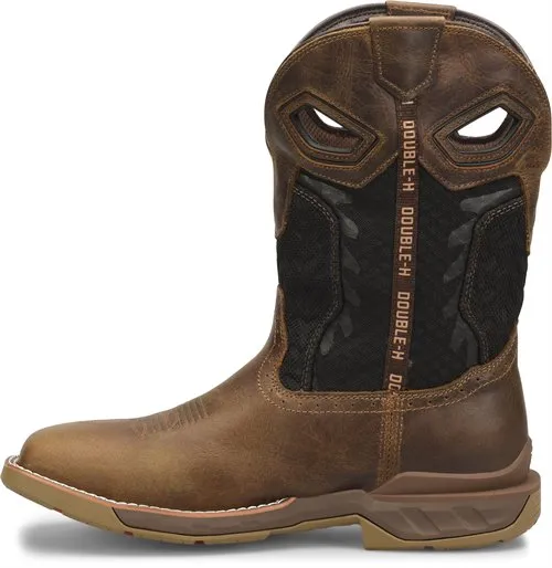Men's Double H 11" Phantom Rider Zenon Waterproof Square Soft Toe Work Boot