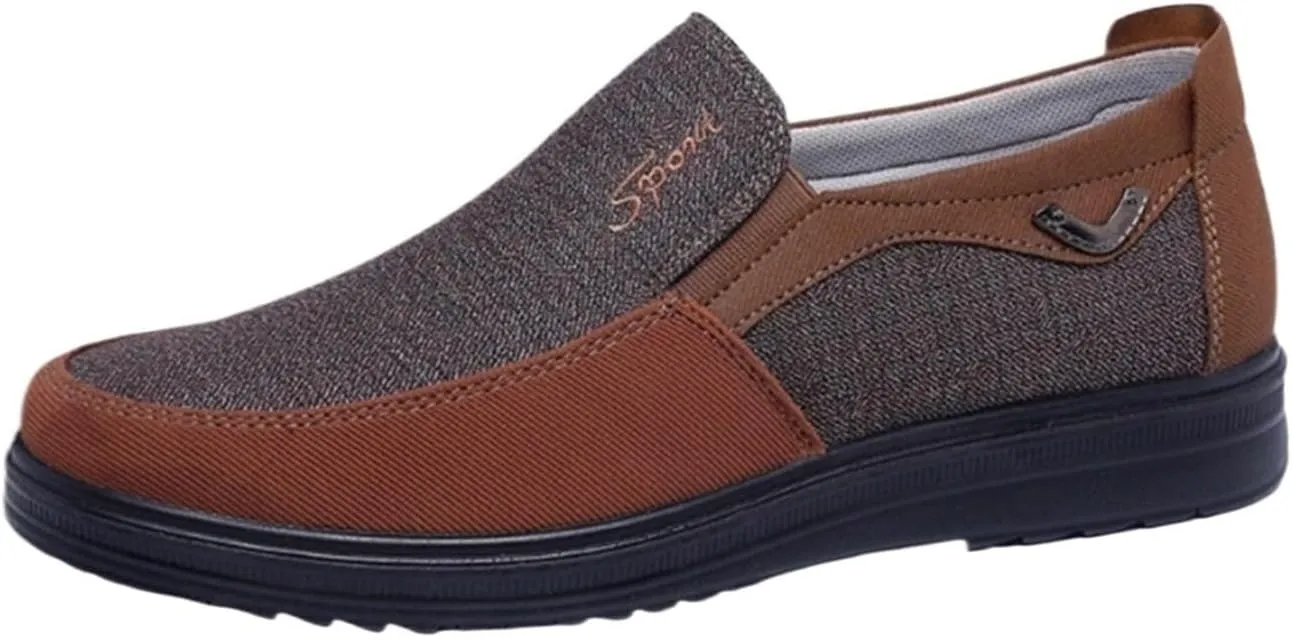 Mens Loafers Casual Slip On Shoes Breathable Comfort Lightweight Walking Shoes Non Slip Men's Shoes