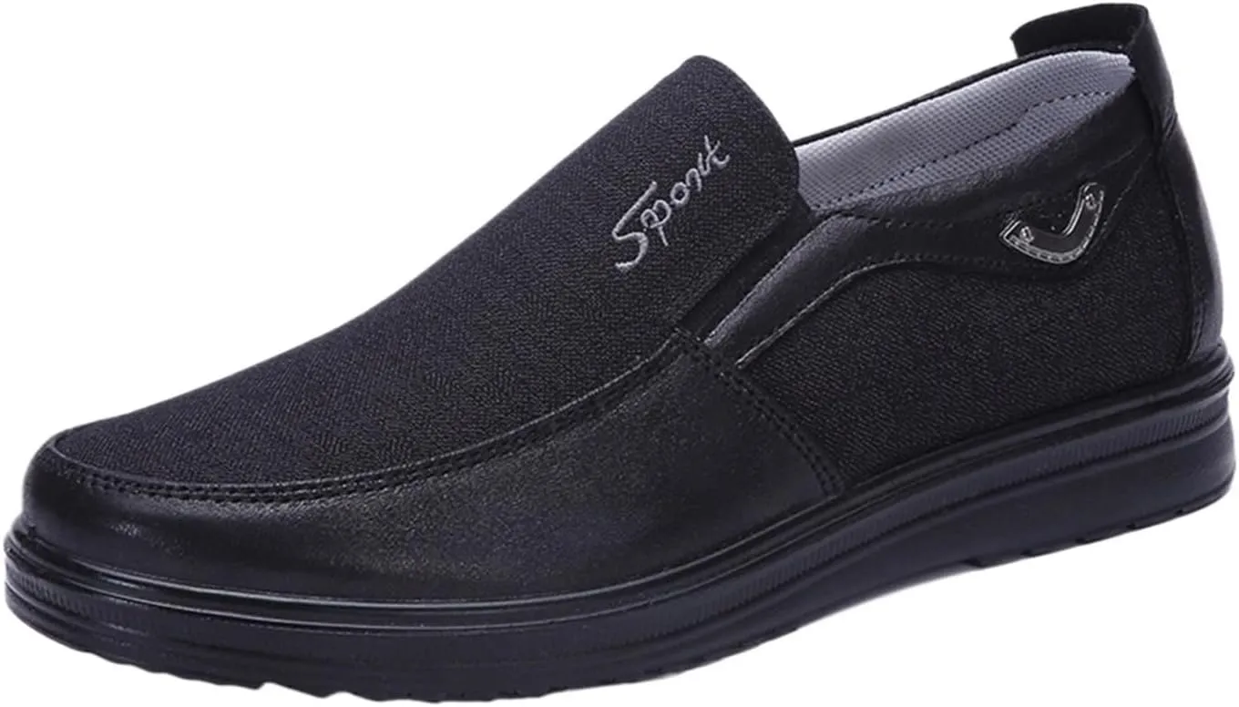 Mens Loafers Casual Slip On Shoes Breathable Comfort Lightweight Walking Shoes Non Slip Men's Shoes