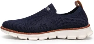 Men's Mesh Shoes,Plus Big Size,Slip-Ons with Knit Upper,Loafers, Lightweight,Breathable,Summer Casual Shoes, Khaki,White,Black,Blue