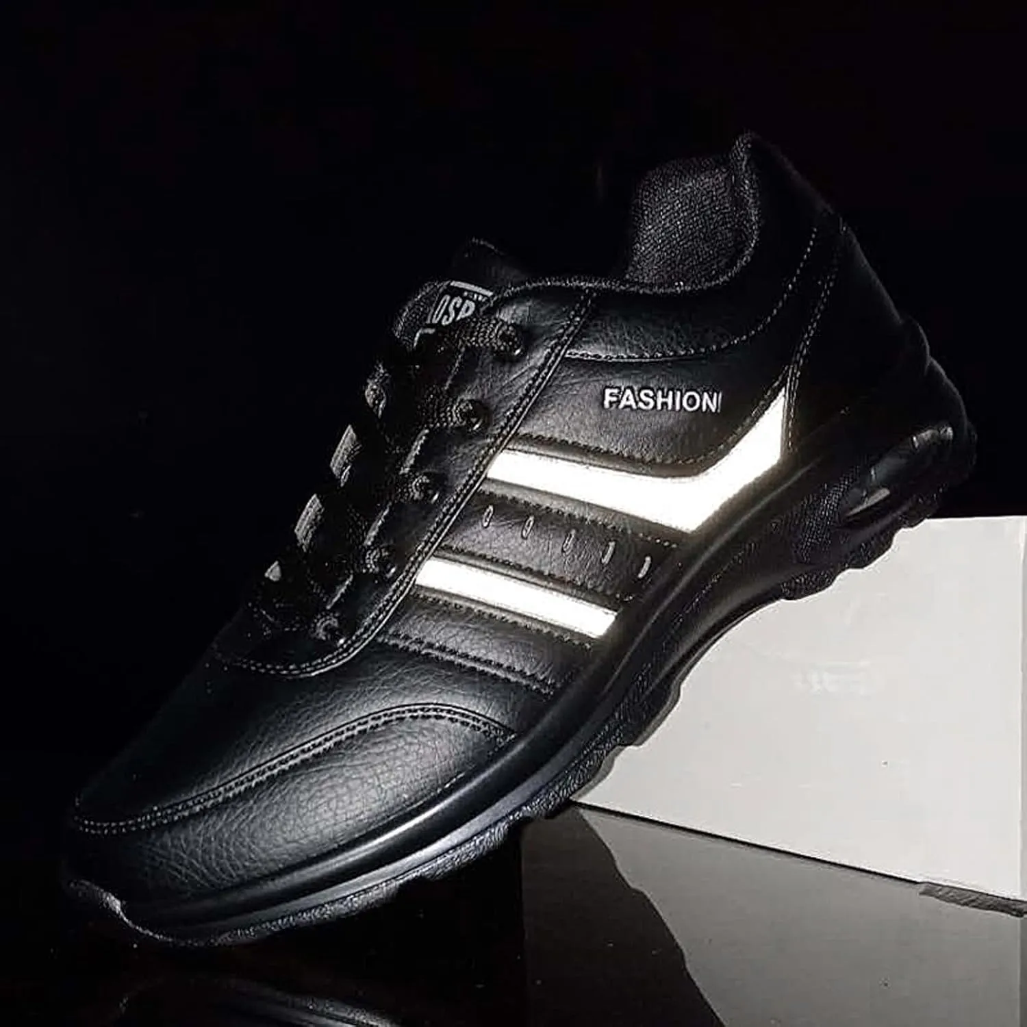 Men's Orthopedic Comfortable Lace Up Shoes Breathable Mesh Fashion Sneaker Arch Support Walking Shoes for Men